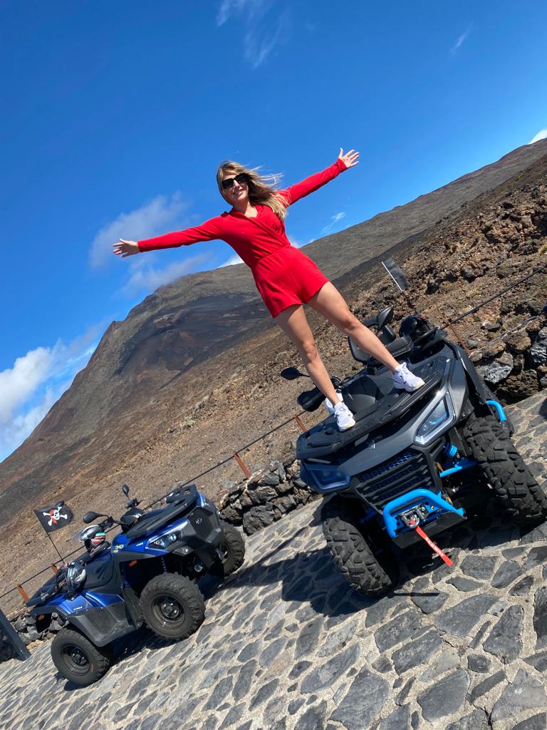 Wycieczka quadami na Teide o zachodzie słońca – 3 godziny