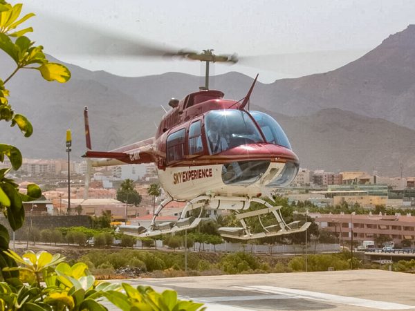 Lot helikopterem na Teneryfie