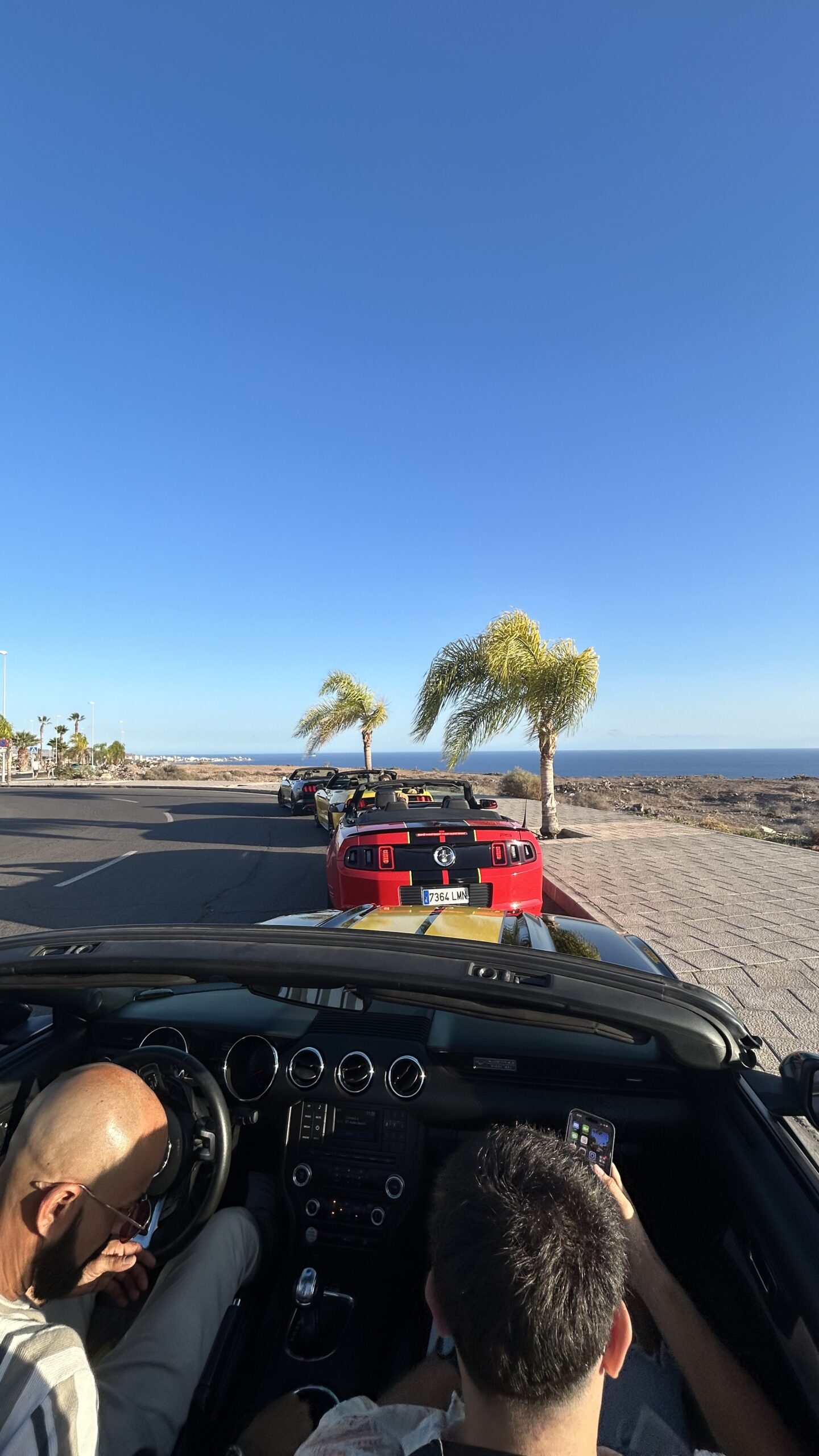 Wycieczka o zachodzie słońca na Teide – Mustang Cabrio