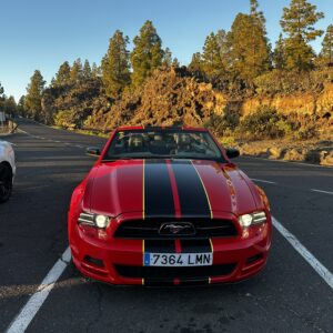 Wycieczka o zachodzie słońca na Teide – Mustang Cabrio