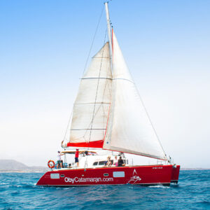 Kameralny rejs katamaranem premium – Corralejo na Lobos